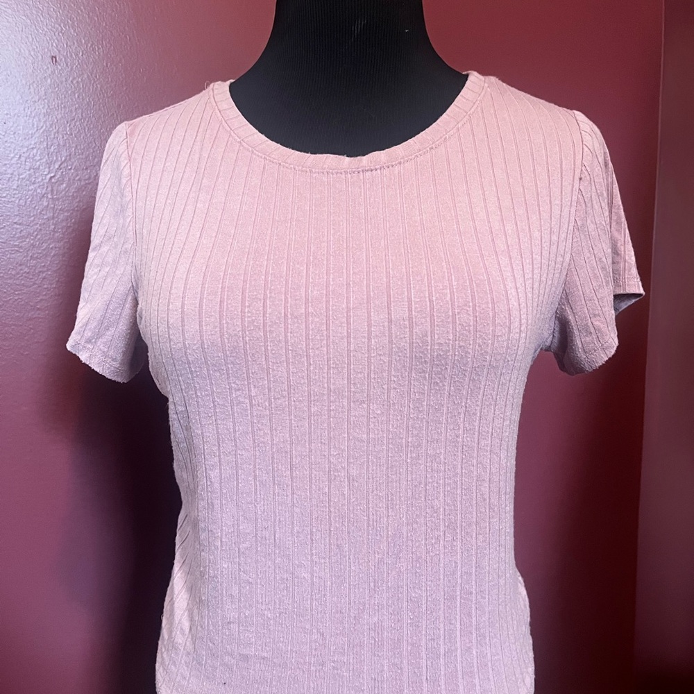 Pink Ribbed Top 💗 Bozzolo on Dollskill